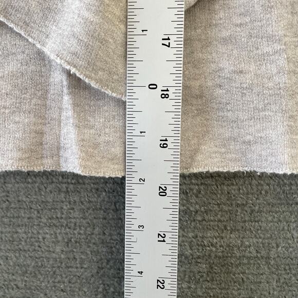 Mother Sweater Women S Gray The Drop Easy Raw Sweatshirt Casual Knit Classic - Picture 7 of 10